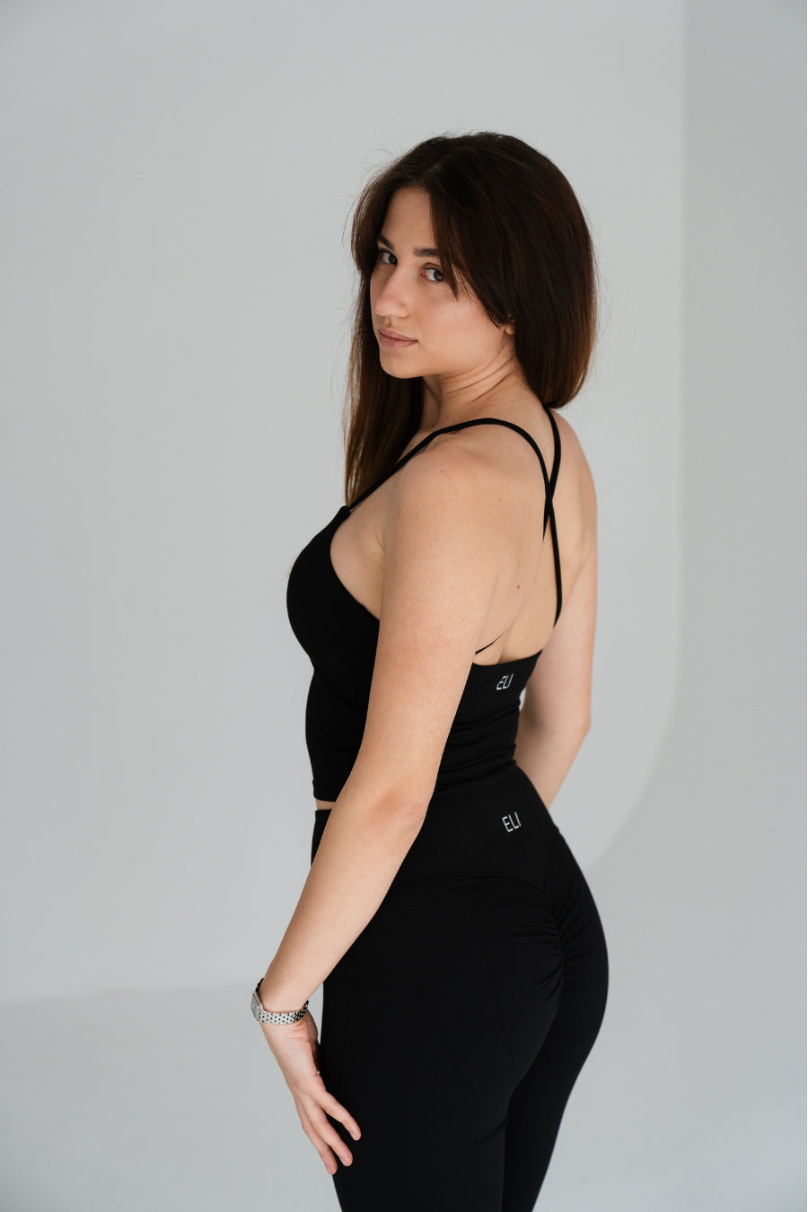 Sol set: sleeveless top and leggins