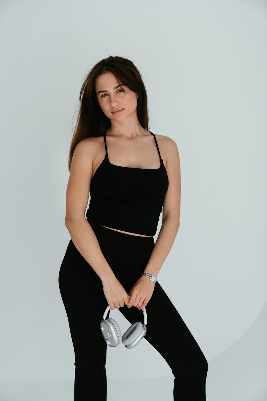 Sol set: sleeveless top and leggins