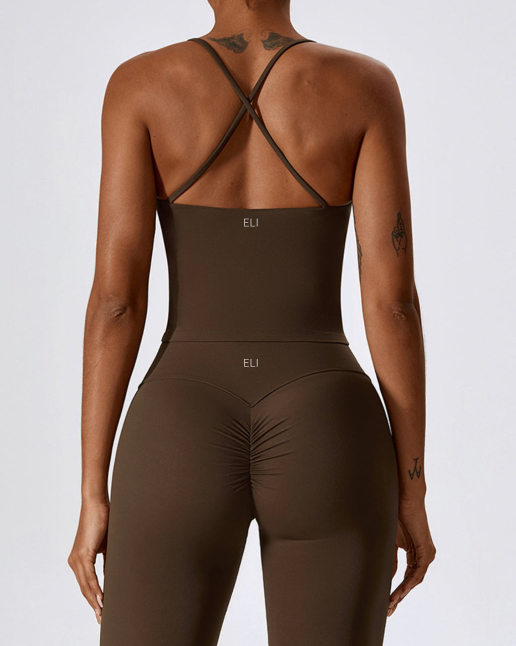 Sol set: sleeveless top and leggins