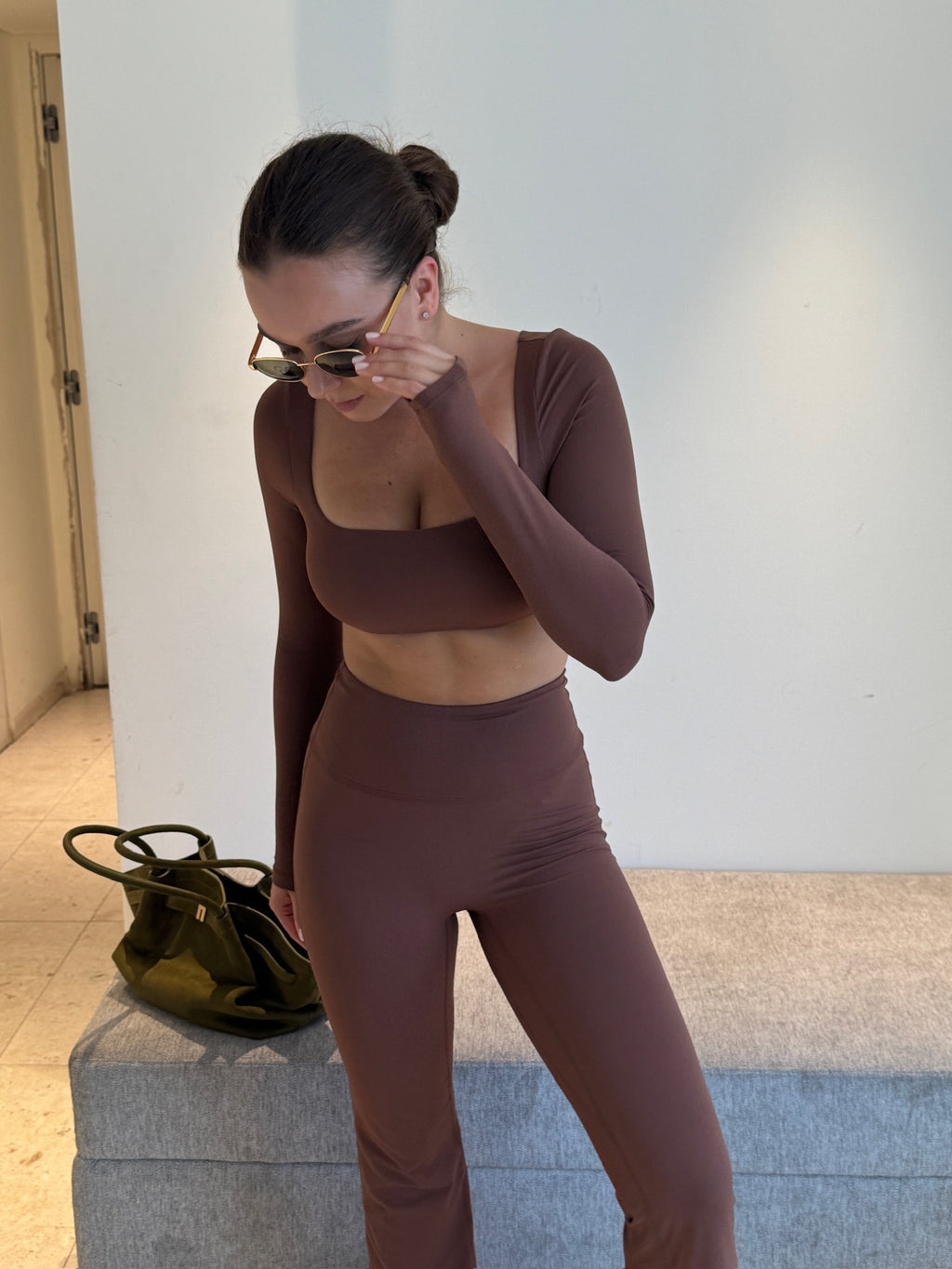 Sol set: longsleeve top and leggins