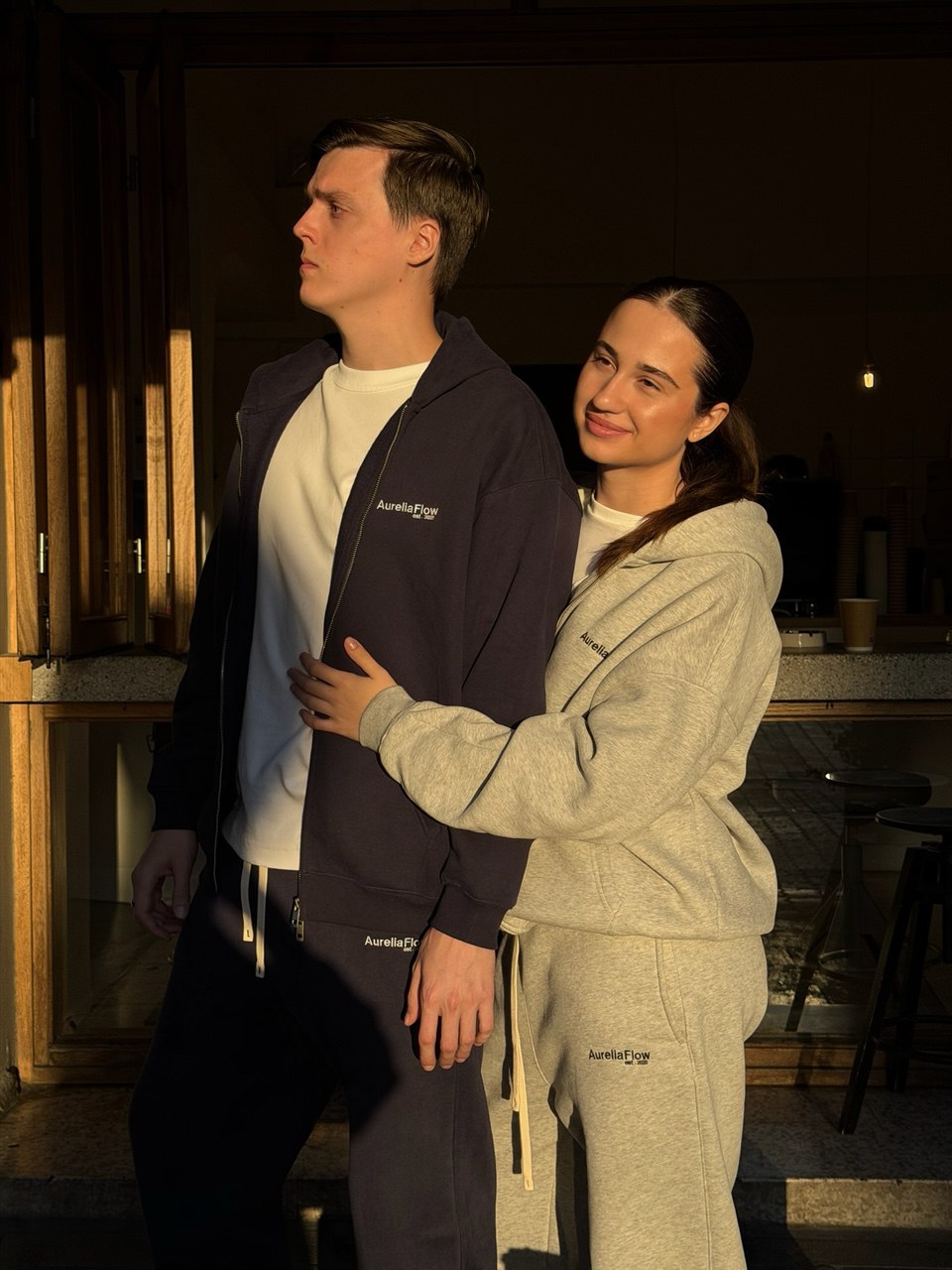 Cloud Unisex Zip Hoodie