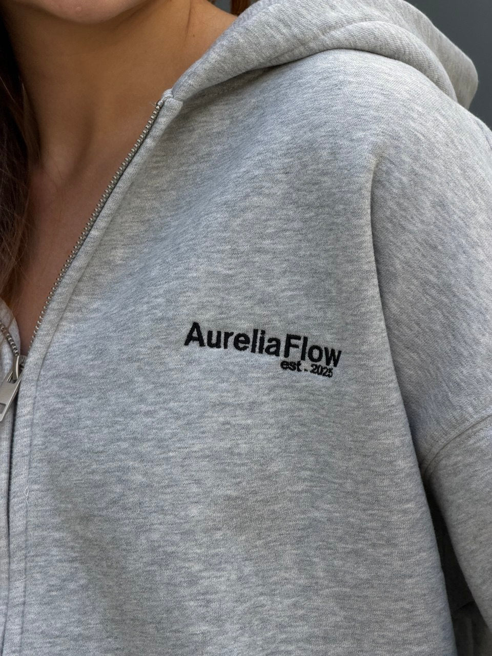 Cloud Unisex Zip Hoodie