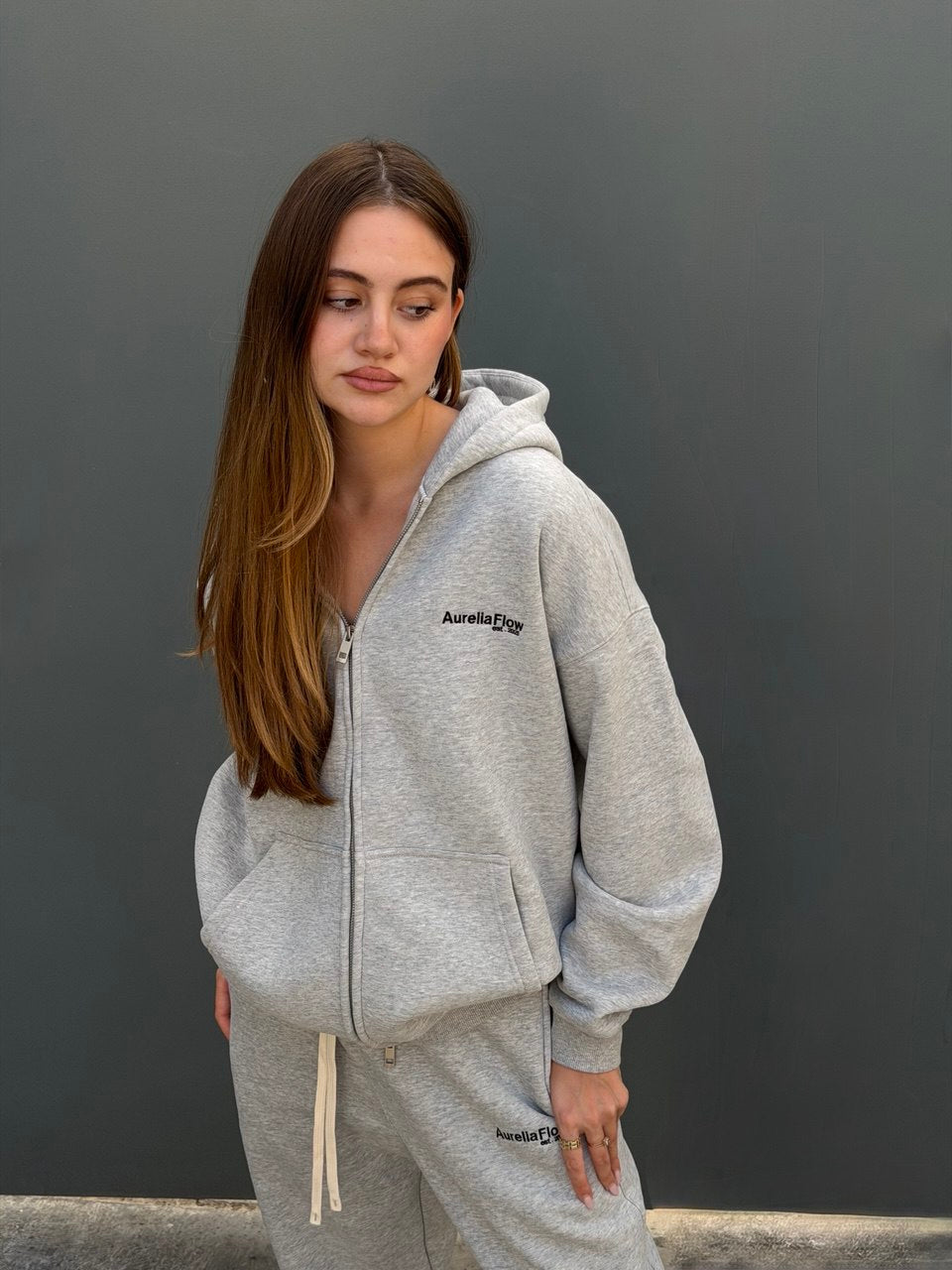 Cloud Unisex Zip Hoodie